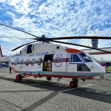 Ростех впервые представил арктический вертолет Ми-38ПС с рекордной дальностью полета
