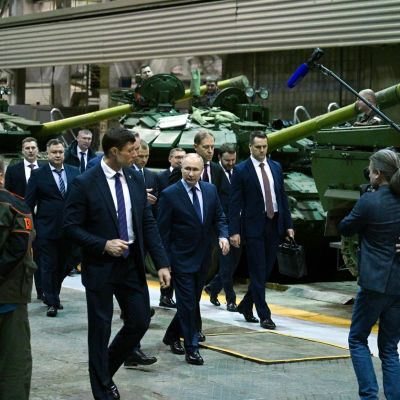 Владимир Путин посетил Уралвагонзавод