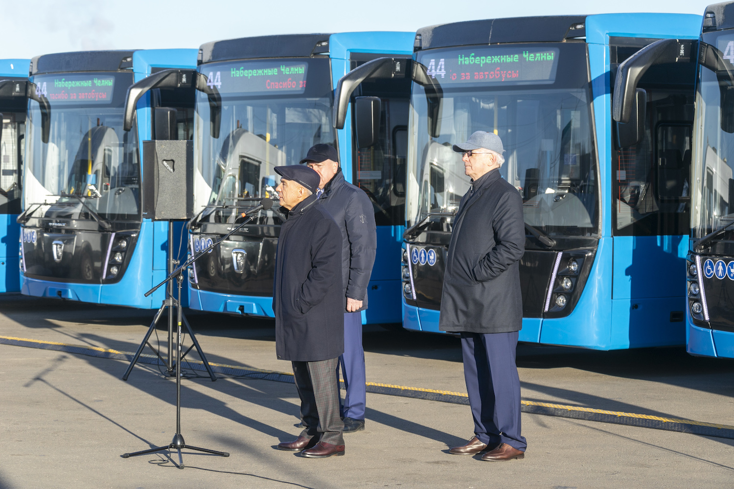 КАМАЗ поставил в Набережные Челны очередную партию автобусов