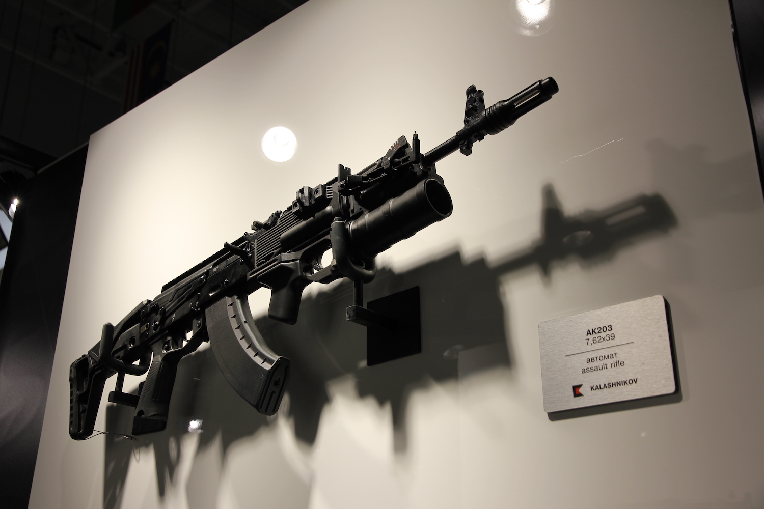 «Рособоронэкспорт» обсудит производство автоматов АК-203 на Defexpo India 2022