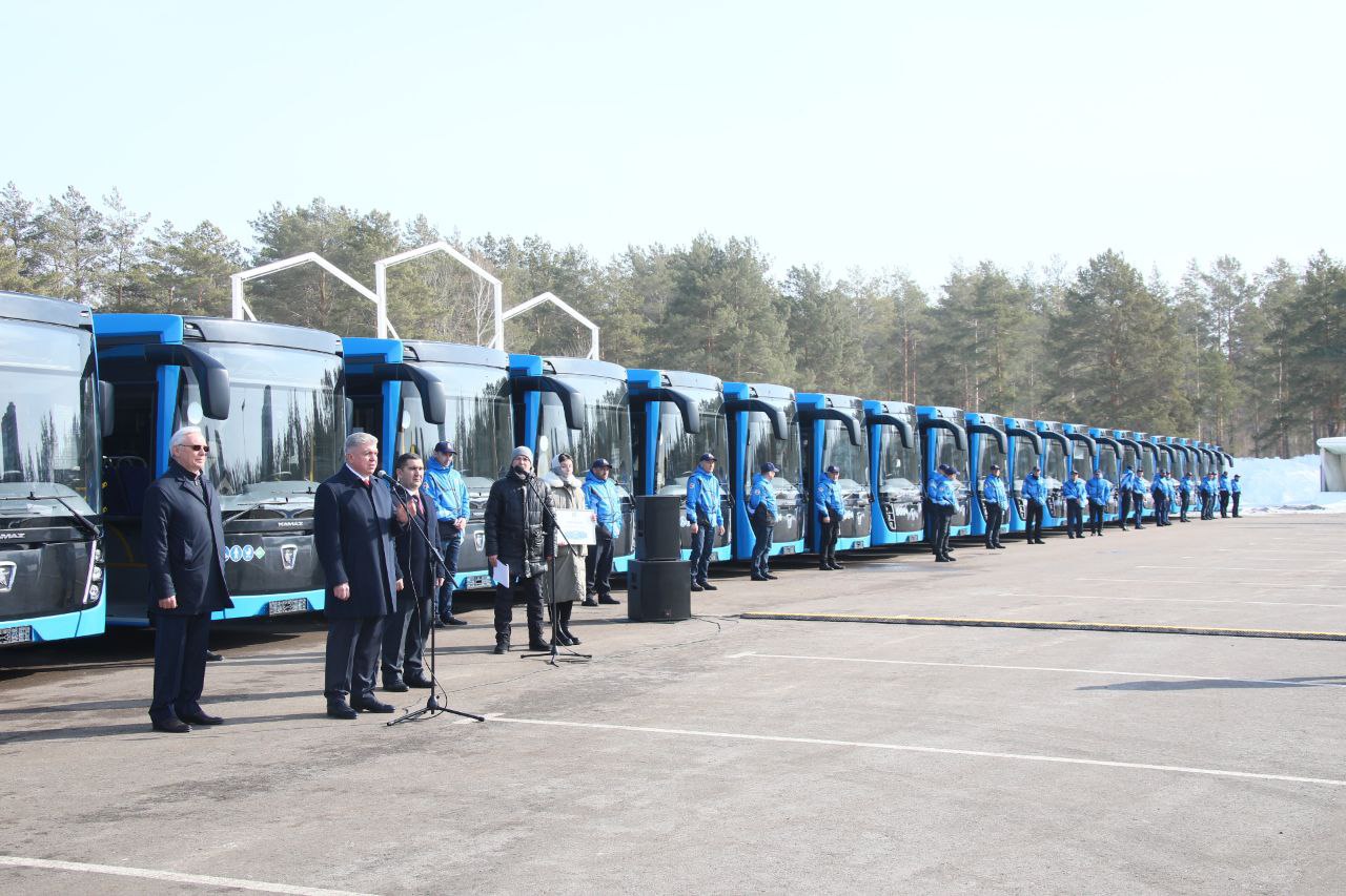КАМАЗ поставил очередные автобусы в Набережные Челны