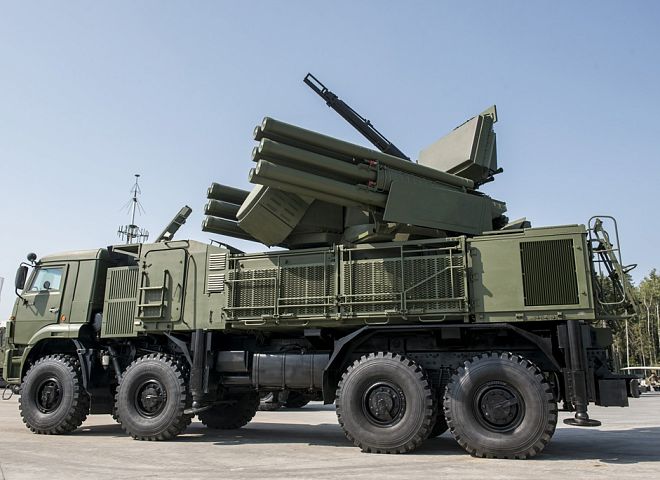 Зенитный ракетно-пушечный комплекс, размещаемый на различных типах шасси «Панцирь-С1М»