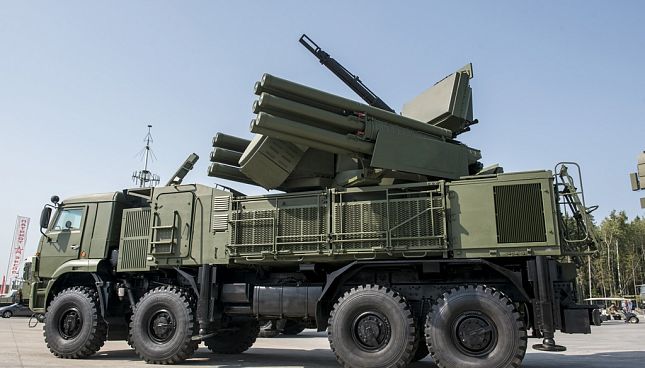 Зенитный ракетно-пушечный комплекс, размещаемый на различных типах шасси «Панцирь-С1М»